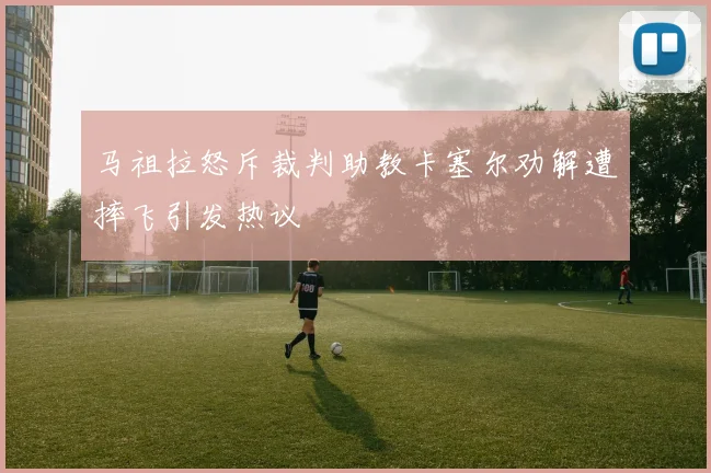 马祖拉怒斥裁判助教卡塞尔劝解遭摔飞引发热议